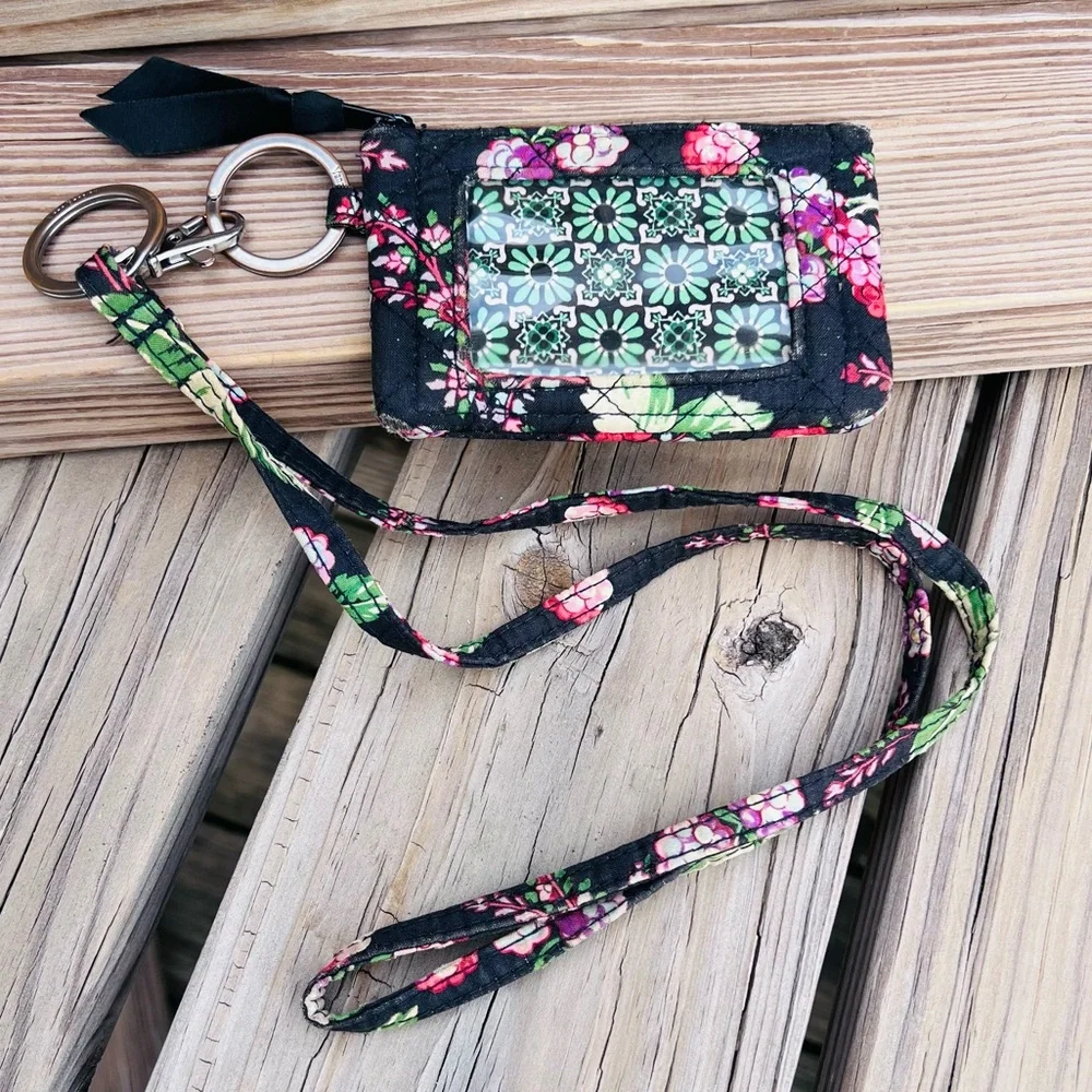 Vera Bradley Lanyard I.D. Wallet! VGUC! - Picture 7 of 12